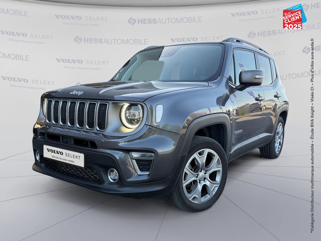 Véhicule d'occasion JEEP RENEGADE 2.0 MULTIJET SS 140CH LIMITED 4X4 chez Hyundai Epernay