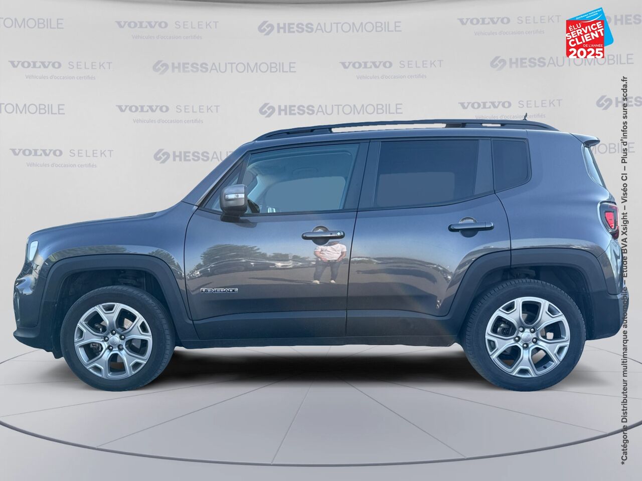 Véhicule d'occasion JEEP RENEGADE 2.0 MULTIJET SS 140CH LIMITED 4X4 chez Hyundai Epernay