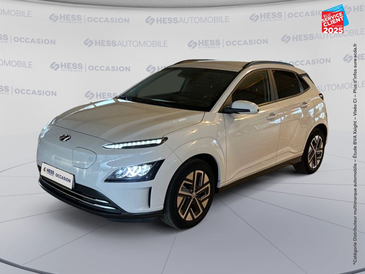 Véhicule d'occasion HYUNDAI KONA ELECTRIC 39KWH - 136CH CREATIVE SIEGES CHAUF CAMERA chez Hyundai Chalons