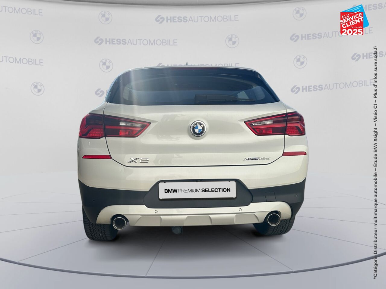 Véhicule d'occasion BMW X2 XDRIVE18D 150CH LOUNGE EURO6D-T 128G SIEGE CHAUF CAMERA chez Volvo Epernay