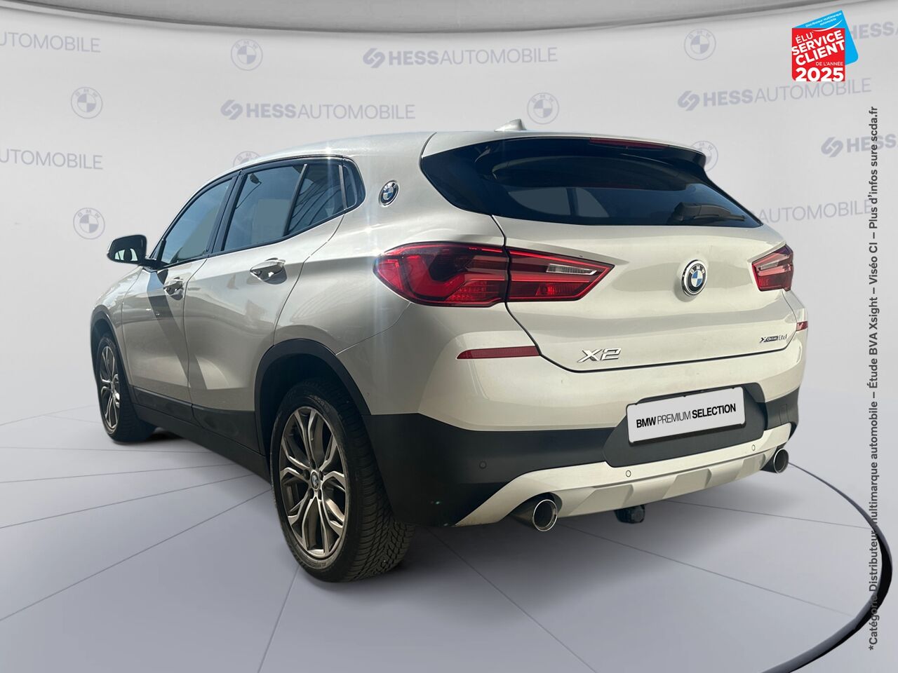 Véhicule d'occasion BMW X2 XDRIVE18D 150CH LOUNGE EURO6D-T 128G SIEGE CHAUF CAMERA chez Volvo Epernay