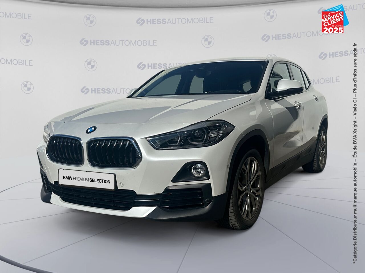 Véhicule d'occasion BMW X2 XDRIVE18D 150CH LOUNGE EURO6D-T 128G SIEGE CHAUF CAMERA chez Volvo Epernay
