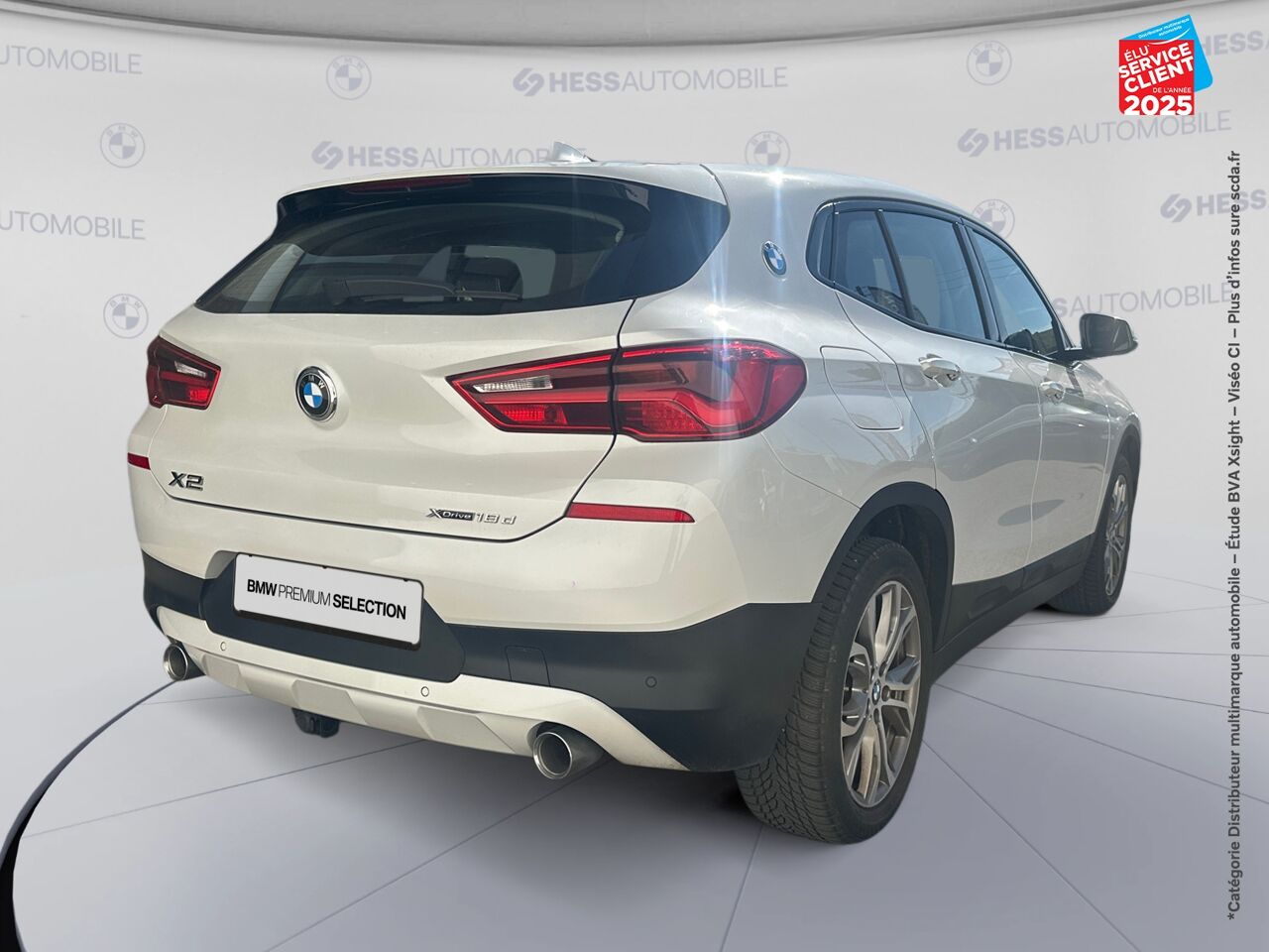 Véhicule d'occasion BMW X2 XDRIVE18D 150CH LOUNGE EURO6D-T 128G SIEGE CHAUF CAMERA chez Volvo Epernay
