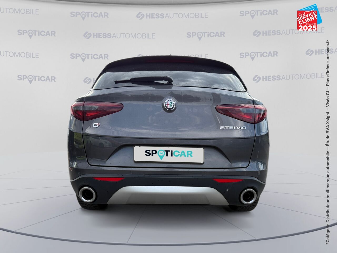 Véhicule d'occasion ALFA ROMEO STELVIO 2.2 DIESEL 210CH SPORT EDITION Q4 AT8 SIEGE CHAUF VOLANT CHAUF CAMERA GPS chez BMW Belfort