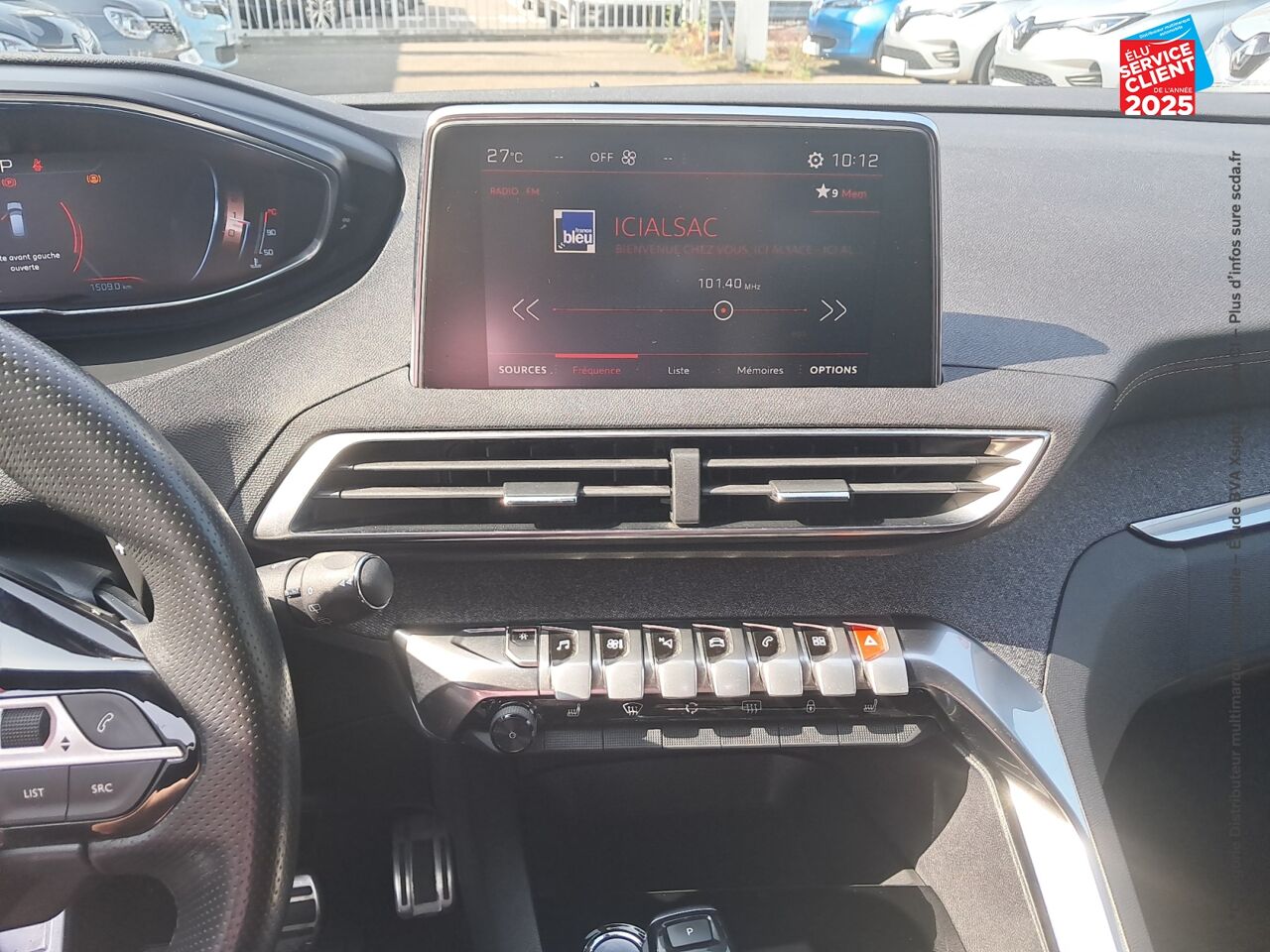 Véhicule d'occasion PEUGEOT 3008 1.6 THP 165CH GT LINE SS EAT6 chez Toyota Thionville