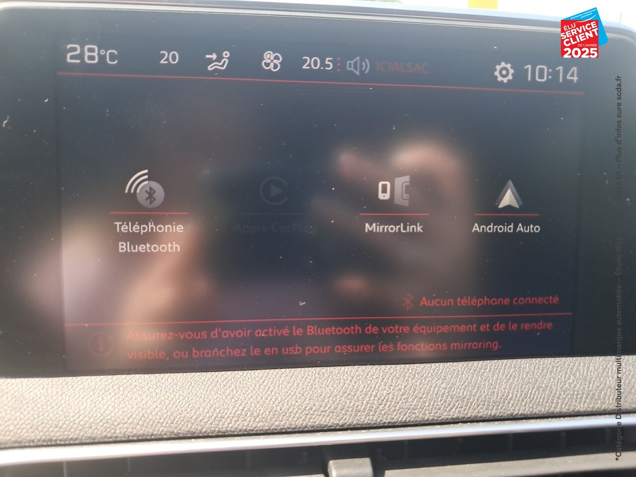 Véhicule d'occasion PEUGEOT 3008 1.6 THP 165CH GT LINE SS EAT6 chez Toyota Thionville