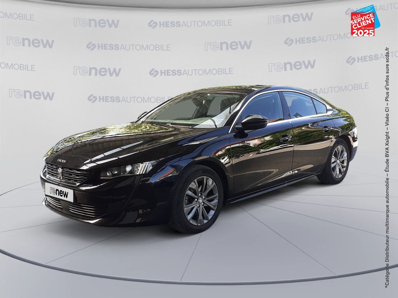 Véhicule d'occasion PEUGEOT 508 BLUEHDI 130CH S/S ALLURE BUSINESS EAT8 7CV CAMERA GPS chez Toyota Thionville