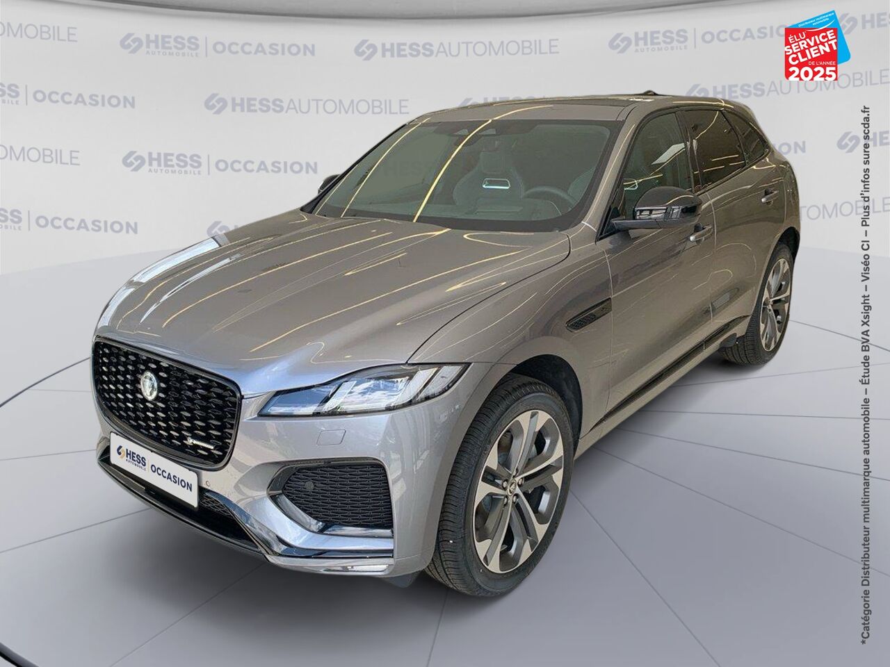Véhicule d'occasion JAGUAR F-PACE P400E PLUG-IN-HYBRID R-DYNAMIC HSE BVA8 AWD chez Renault Colmar