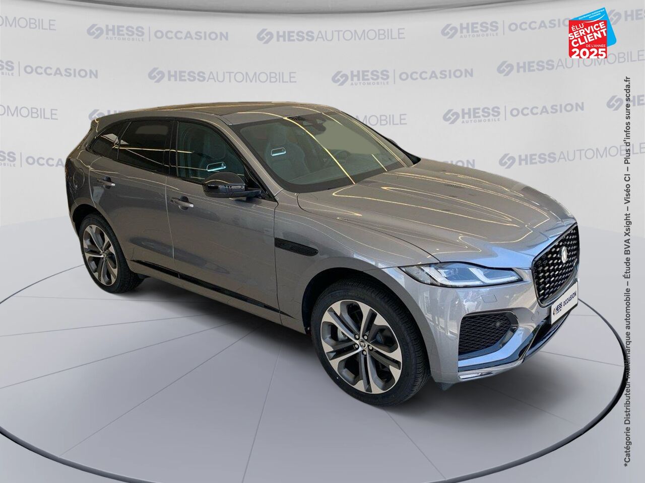Véhicule d'occasion JAGUAR F-PACE P400E PLUG-IN-HYBRID R-DYNAMIC HSE BVA8 AWD chez Renault Colmar