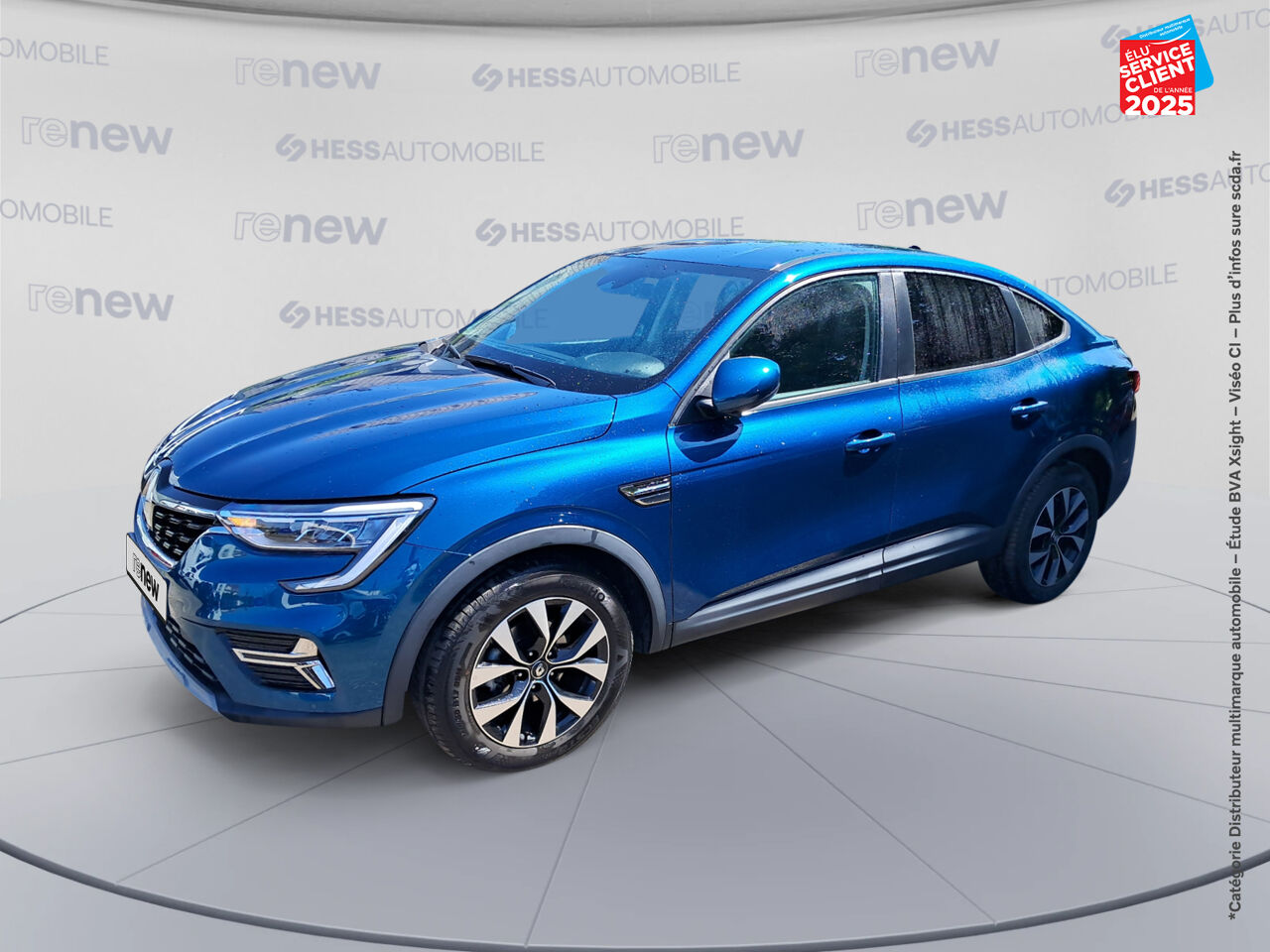 Véhicule d'occasion RENAULT ARKANA 1.3 TCE MILD HYBRID 140CH EVOLUTION EDC -22 chez Toyota Verdun