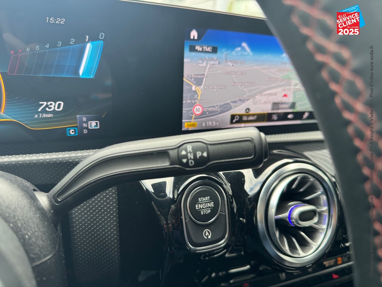 Véhicule d'occasion MERCEDES-BENZ CLA 45 AMG S 421CH 4MATIC+ 8G-DCT SPEEDSHIFT AMG chez Renault Saint-Louis