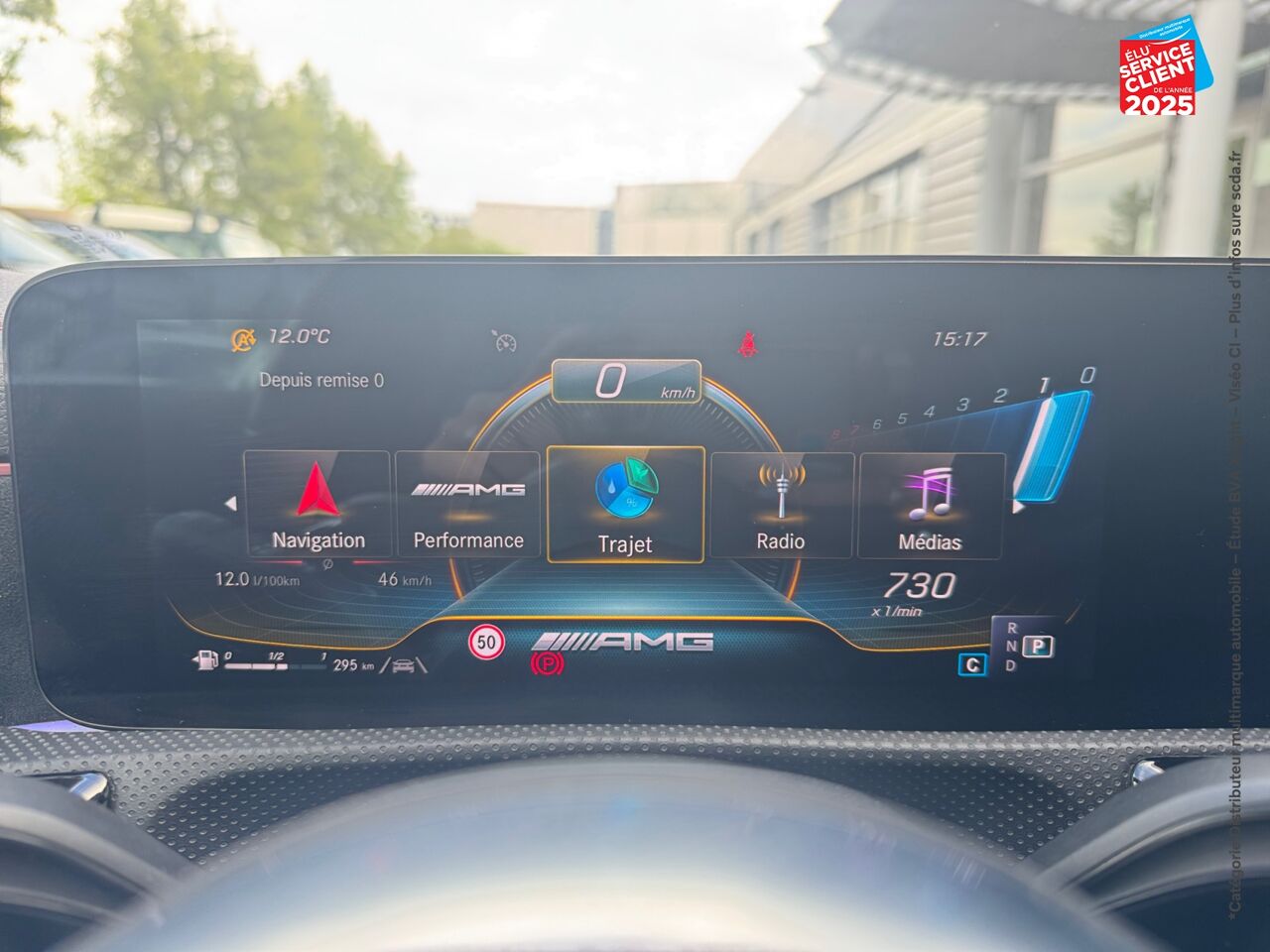 Véhicule d'occasion MERCEDES-BENZ CLA 45 AMG S 421CH 4MATIC+ 8G-DCT SPEEDSHIFT AMG chez Renault Saint-Louis