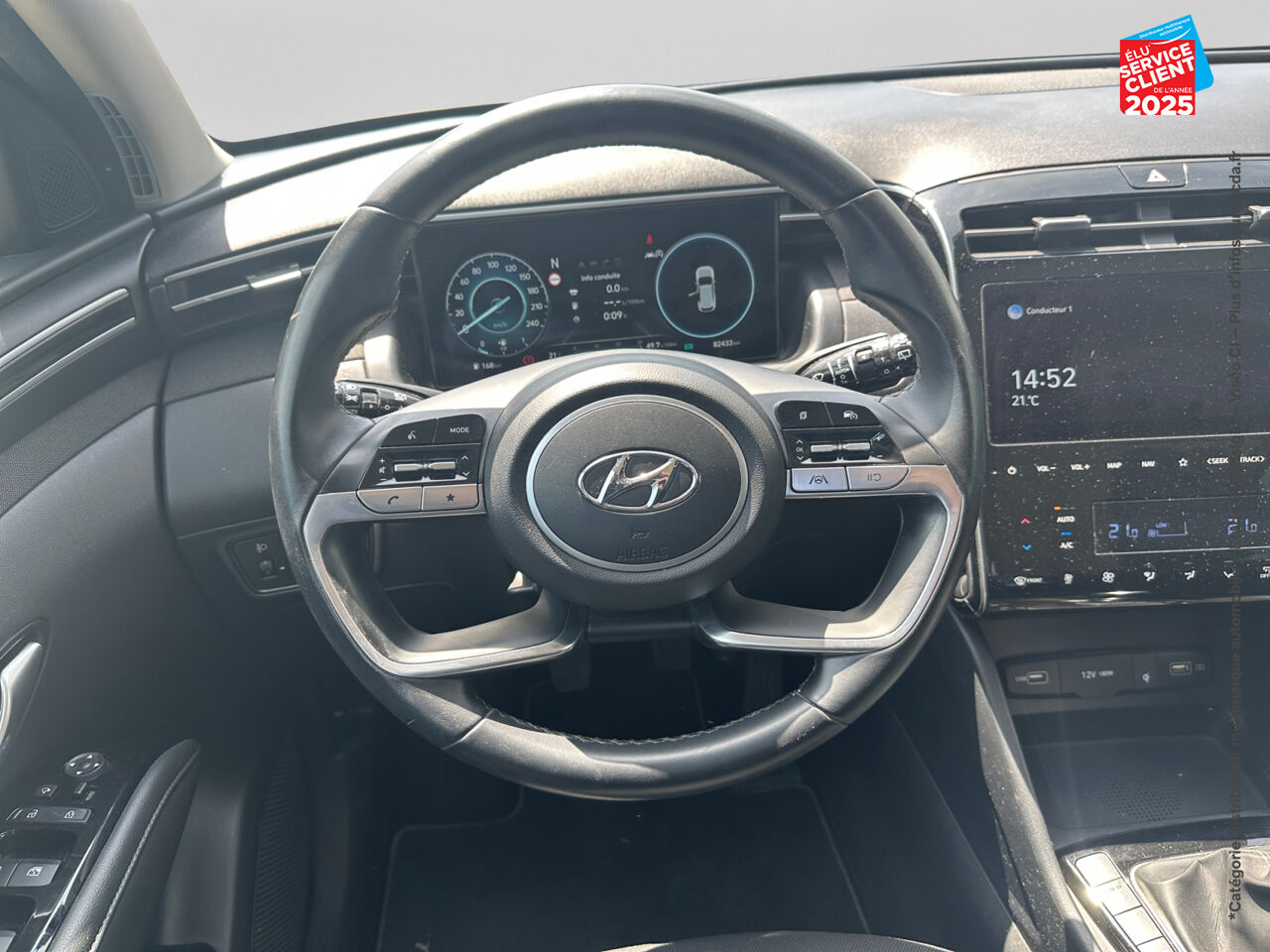 Véhicule d'occasion HYUNDAI TUCSON 1.6 CRDI 136CH HYBRID 48V CREATIVE chez Peugeot Hirson