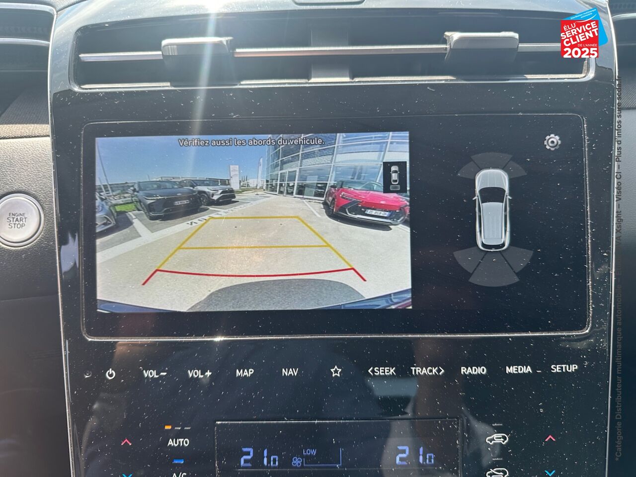 Véhicule d'occasion HYUNDAI TUCSON 1.6 CRDI 136CH HYBRID 48V CREATIVE chez Peugeot Hirson