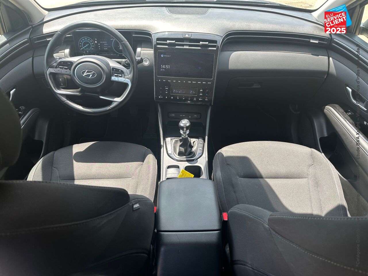 Véhicule d'occasion HYUNDAI TUCSON 1.6 CRDI 136CH HYBRID 48V CREATIVE chez Peugeot Hirson