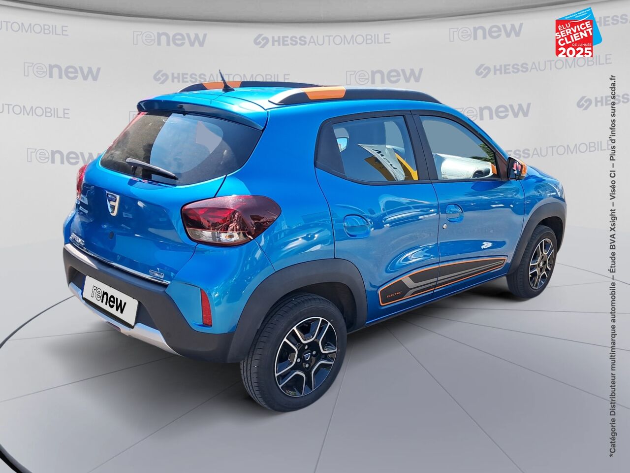 Véhicule d'occasion DACIA SPRING 45CH CONFORT PLUS - ACHAT INTEGRAL SIEGES CUIR CAMERA chez Dacia Strasbourg
