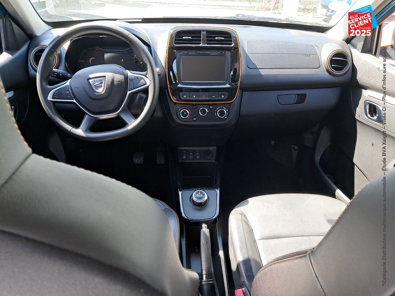 Véhicule d'occasion DACIA SPRING 45CH CONFORT PLUS - ACHAT INTEGRAL SIEGES CUIR CAMERA chez Dacia Strasbourg