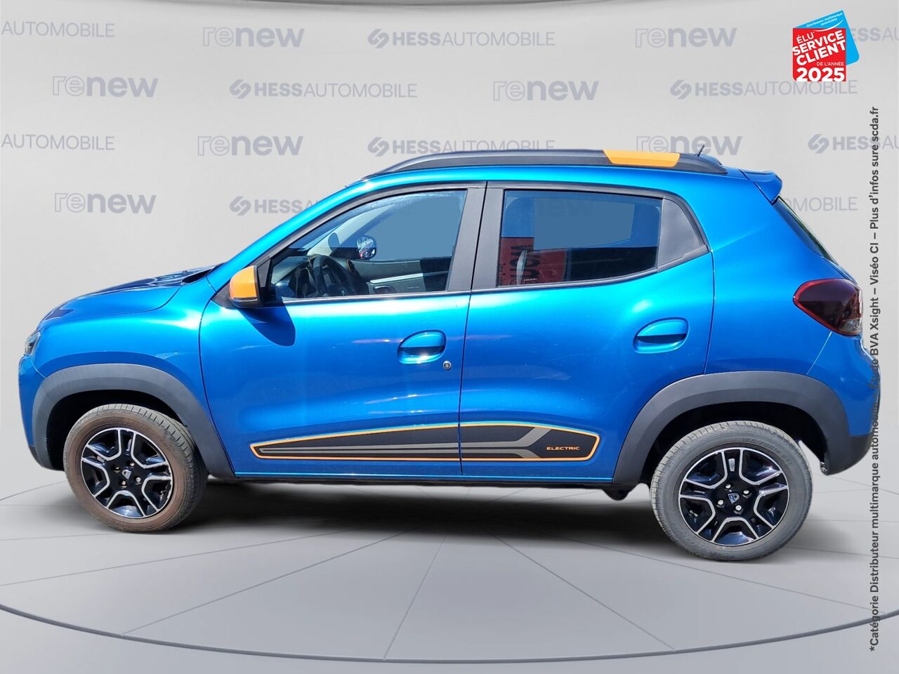 Véhicule d'occasion DACIA SPRING 45CH CONFORT PLUS - ACHAT INTEGRAL SIEGES CUIR CAMERA chez Dacia Strasbourg