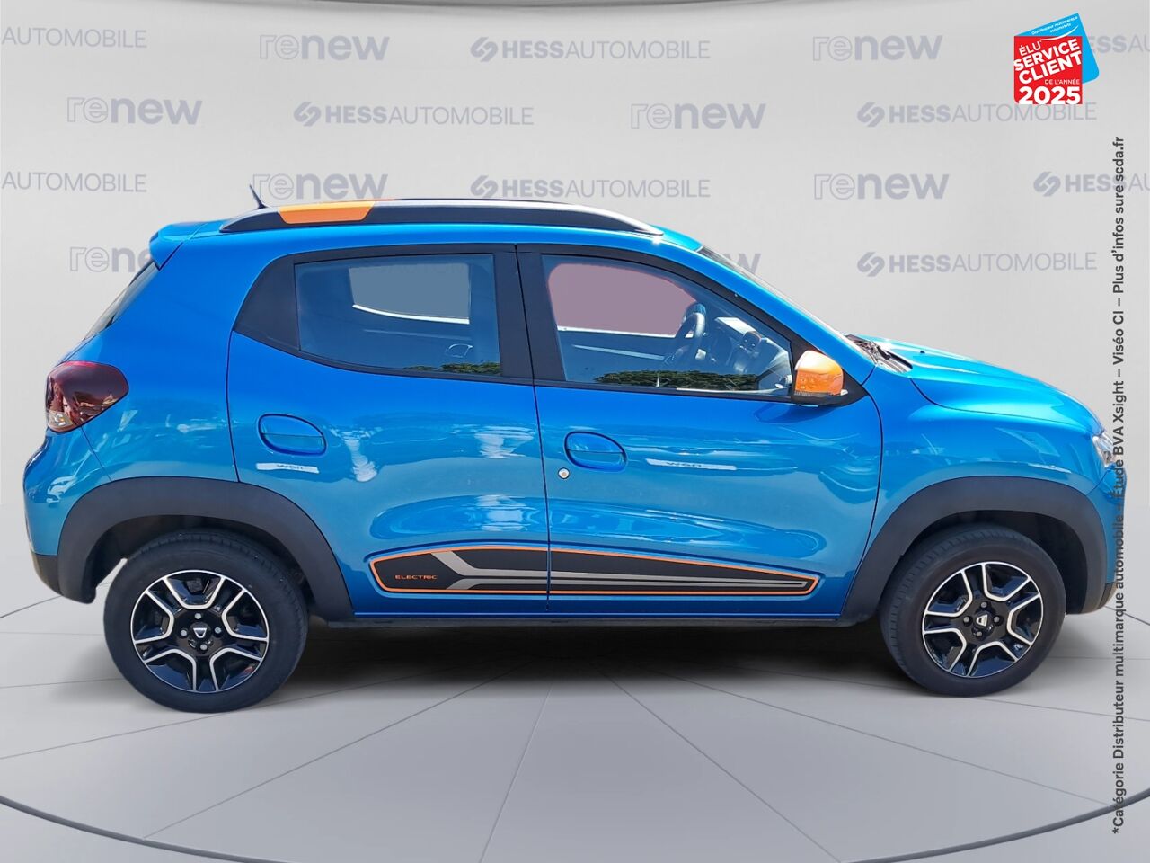 Véhicule d'occasion DACIA SPRING 45CH CONFORT PLUS - ACHAT INTEGRAL SIEGES CUIR CAMERA chez Dacia Strasbourg