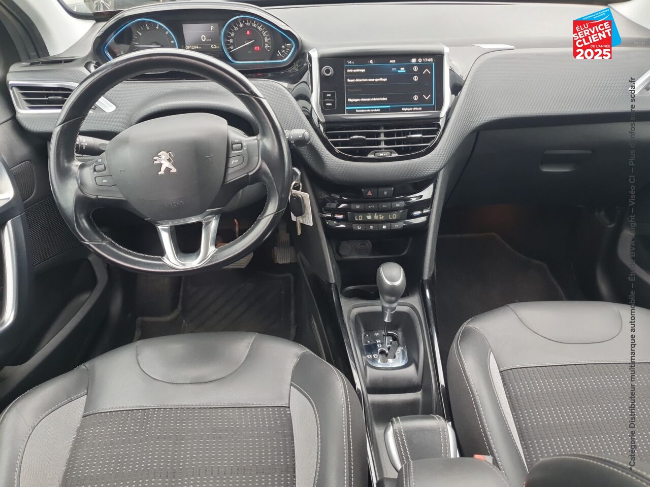 Véhicule d'occasion PEUGEOT 2008 1.2 PURETECH 110CH E6.C ALLURE SS EAT6 chez Renault Saint-Louis