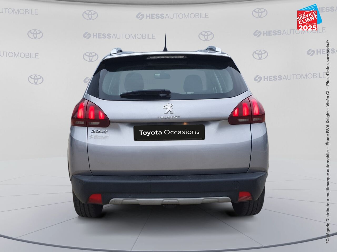 Véhicule d'occasion PEUGEOT 2008 1.2 PURETECH 110CH E6.C ALLURE SS EAT6 chez Renault Saint-Louis