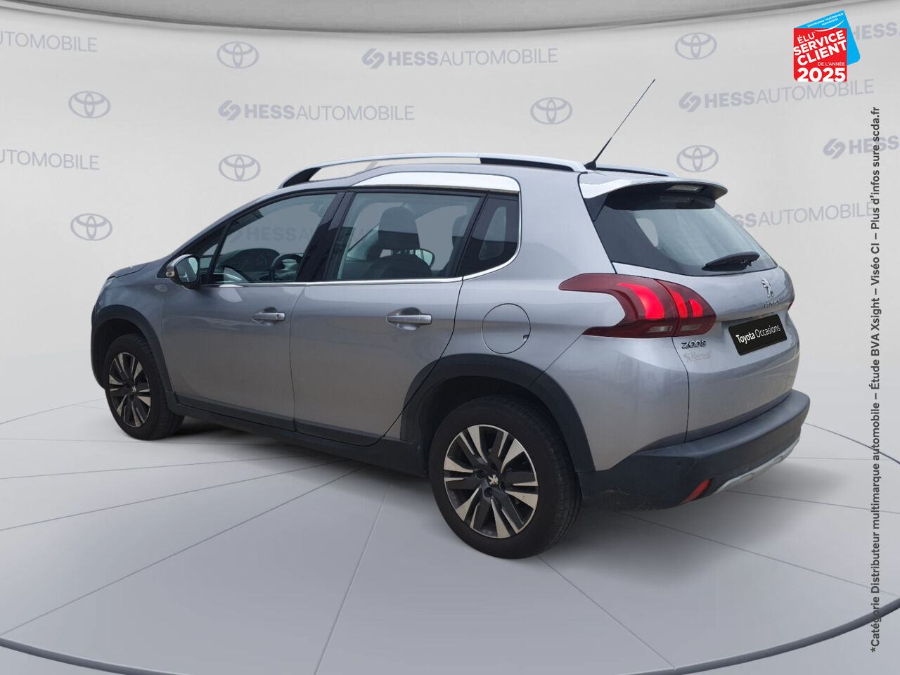 Véhicule d'occasion PEUGEOT 2008 1.2 PURETECH 110CH E6.C ALLURE SS EAT6 chez Renault Saint-Louis