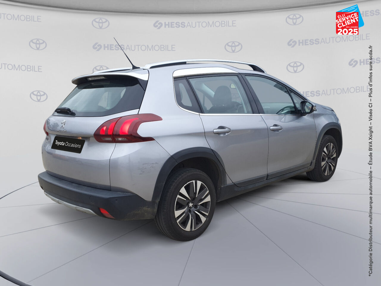 Véhicule d'occasion PEUGEOT 2008 1.2 PURETECH 110CH E6.C ALLURE SS EAT6 chez Renault Saint-Louis