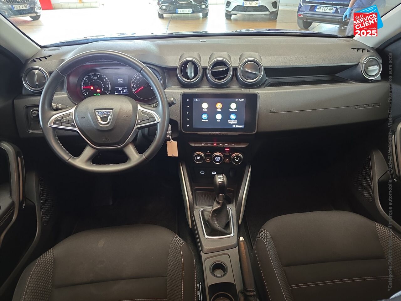 Véhicule d'occasion DACIA DUSTER 1.3 TCE 150CH FAP PRESTIGE 4X2 EDC CAMERA chez Toyota Thionville