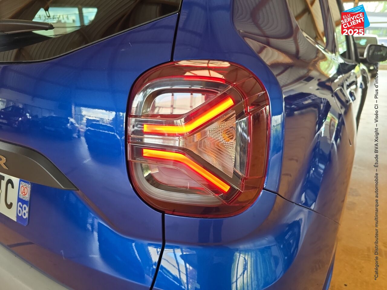 Véhicule d'occasion DACIA DUSTER 1.3 TCE 150CH FAP PRESTIGE 4X2 EDC CAMERA chez Toyota Thionville