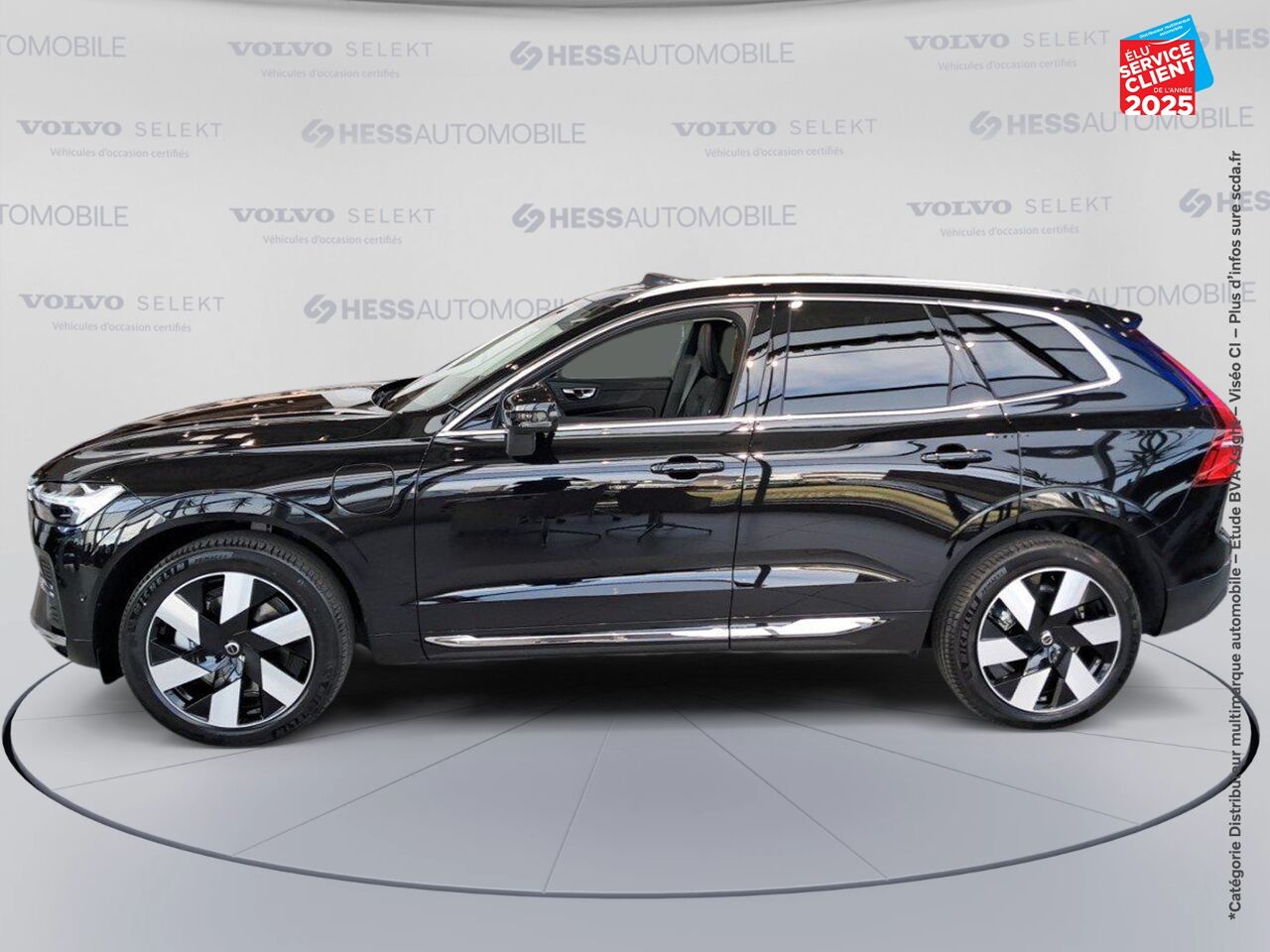 Véhicule d'occasion VOLVO XC60 T6 HYBRIDE RECHARGEABLE 253 + 145CH UTRA STYLE CHROME GEARTRONIC 8 AWD chez Renault Colmar
