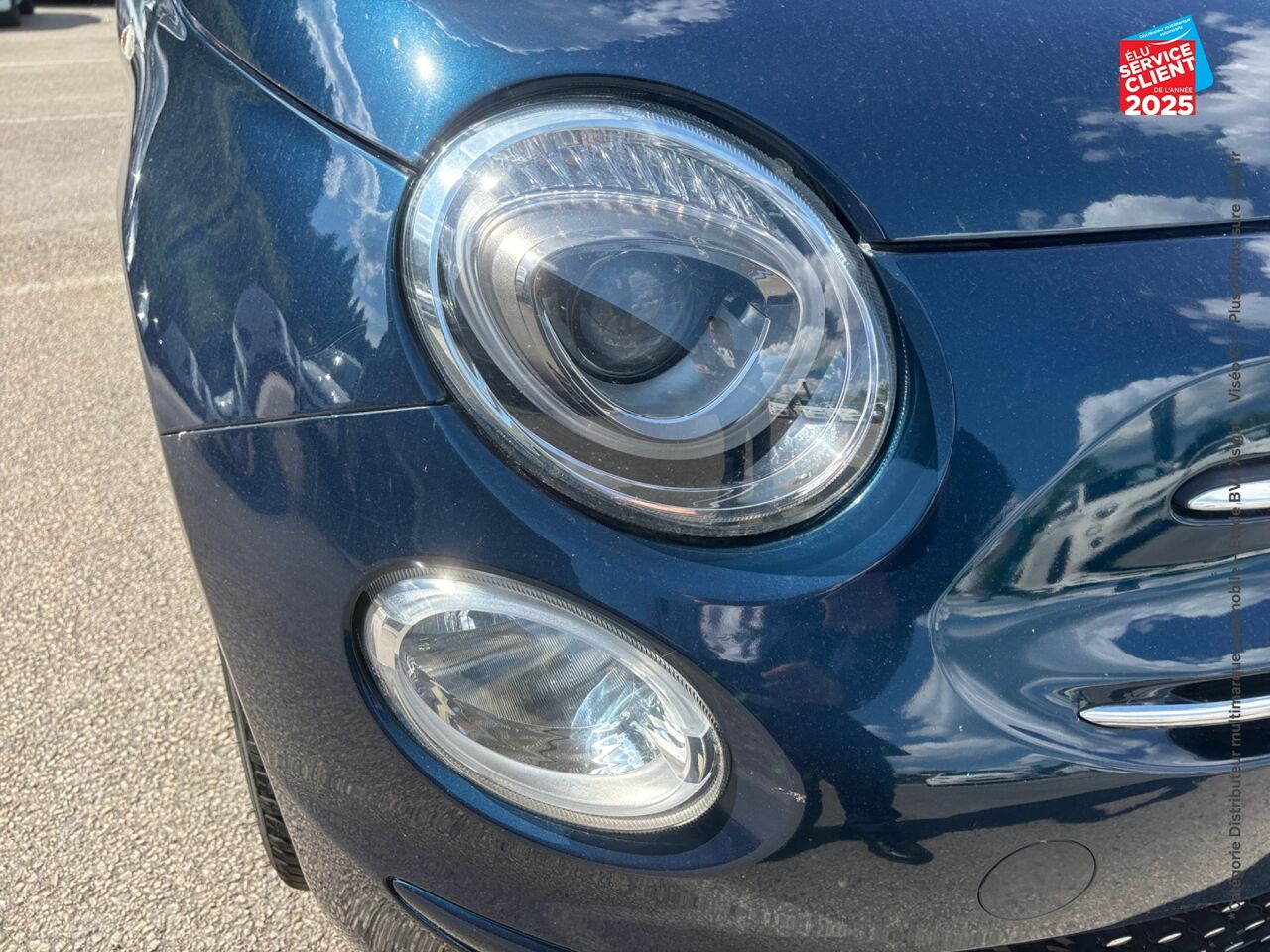 Véhicule d'occasion FIAT 500 1.2 8V 69CH SS LOUNGE DUALOGIC chez Toyota Thionville