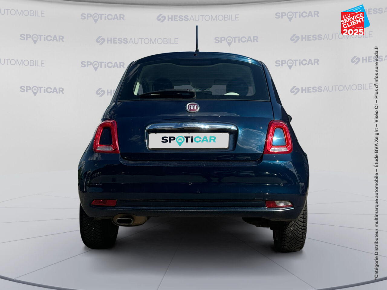 Véhicule d'occasion FIAT 500 1.2 8V 69CH SS LOUNGE DUALOGIC chez Toyota Thionville