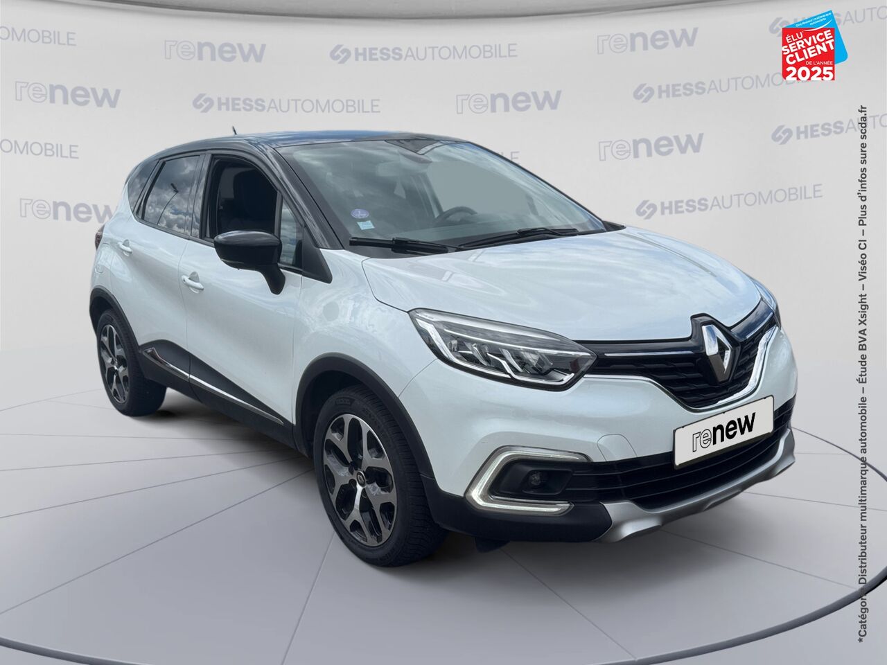 Véhicule d'occasion RENAULT CAPTUR 1.2 TCE 120CH ENERGY INTENS chez Renault Saint-Louis