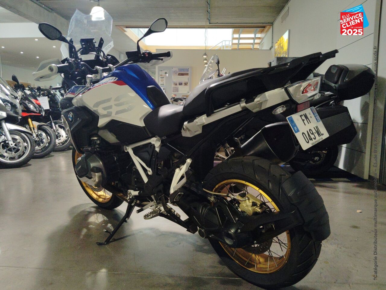 chez BMW Motorrad Besançon