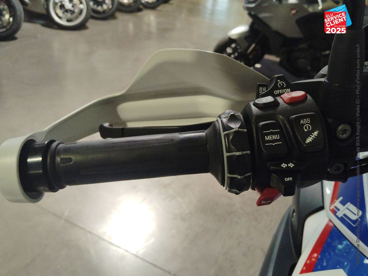 chez BMW Motorrad Besançon