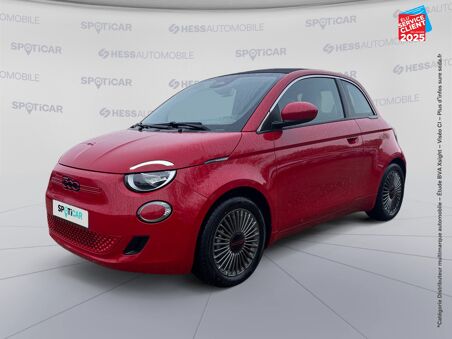 FIAT 500C E 95CH RED STEP1 GPS