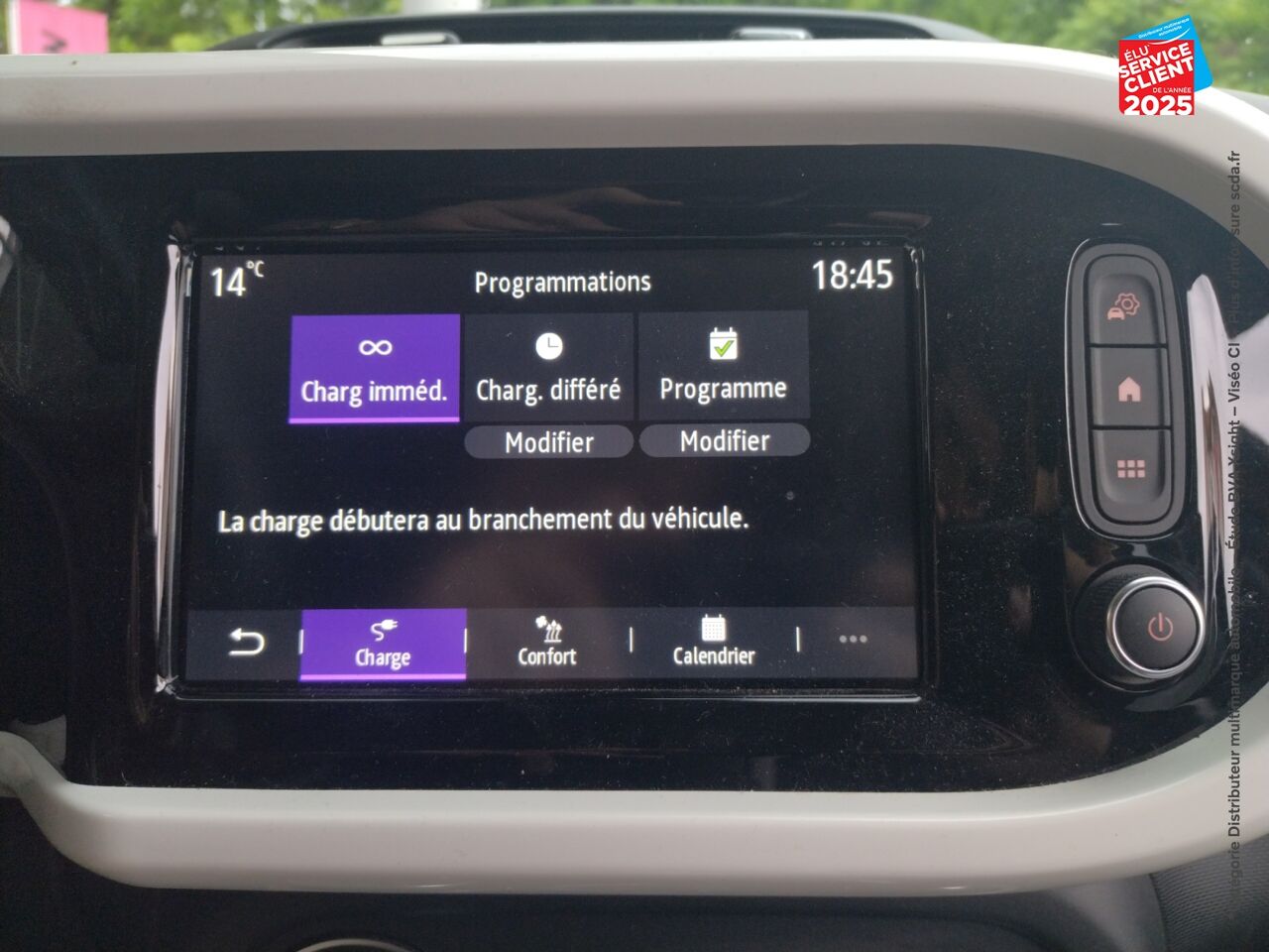 Véhicule d'occasion RENAULT TWINGO E-TECH ELECTRIC TECHNO R80 ACHAT INTEGRAL chez Toyota Thionville