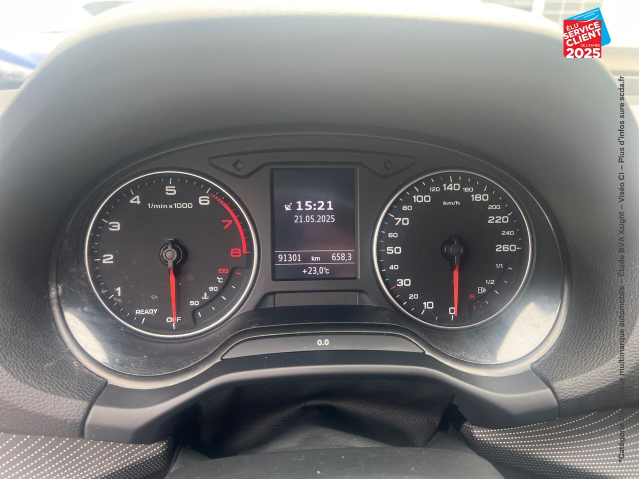 Véhicule d'occasion AUDI Q2 1.4 TFSI 150CH COD BUSINESS LINE S TRONIC 7 chez Toyota Thionville