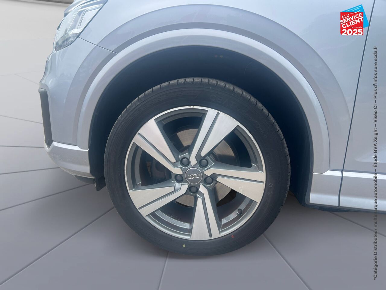 Véhicule d'occasion AUDI Q2 1.4 TFSI 150CH COD BUSINESS LINE S TRONIC 7 chez Toyota Thionville