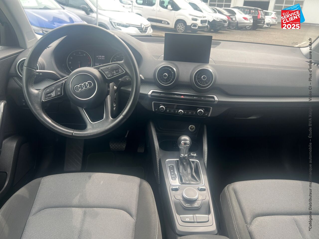 Véhicule d'occasion AUDI Q2 1.4 TFSI 150CH COD BUSINESS LINE S TRONIC 7 chez Toyota Thionville