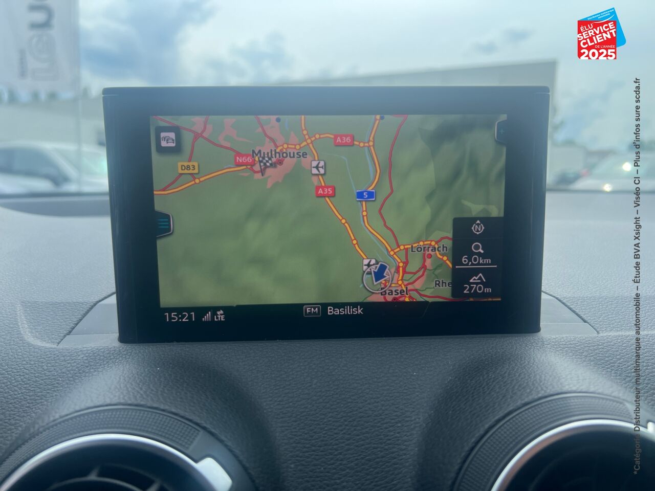 Véhicule d'occasion AUDI Q2 1.4 TFSI 150CH COD BUSINESS LINE S TRONIC 7 chez Toyota Thionville