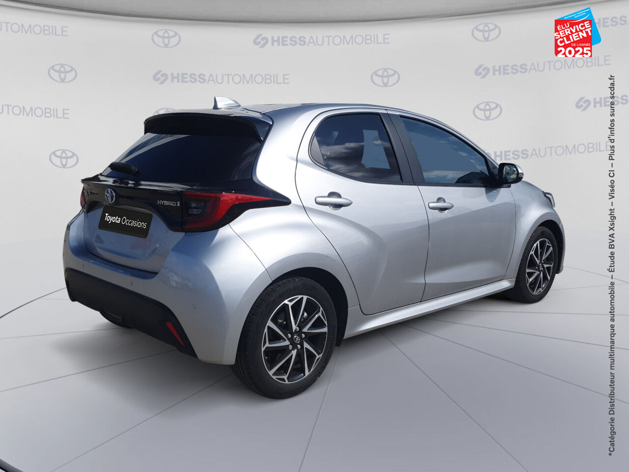Véhicule d'occasion TOYOTA YARIS 116H DESIGN 5P MY21 chez Toyota Forbach
