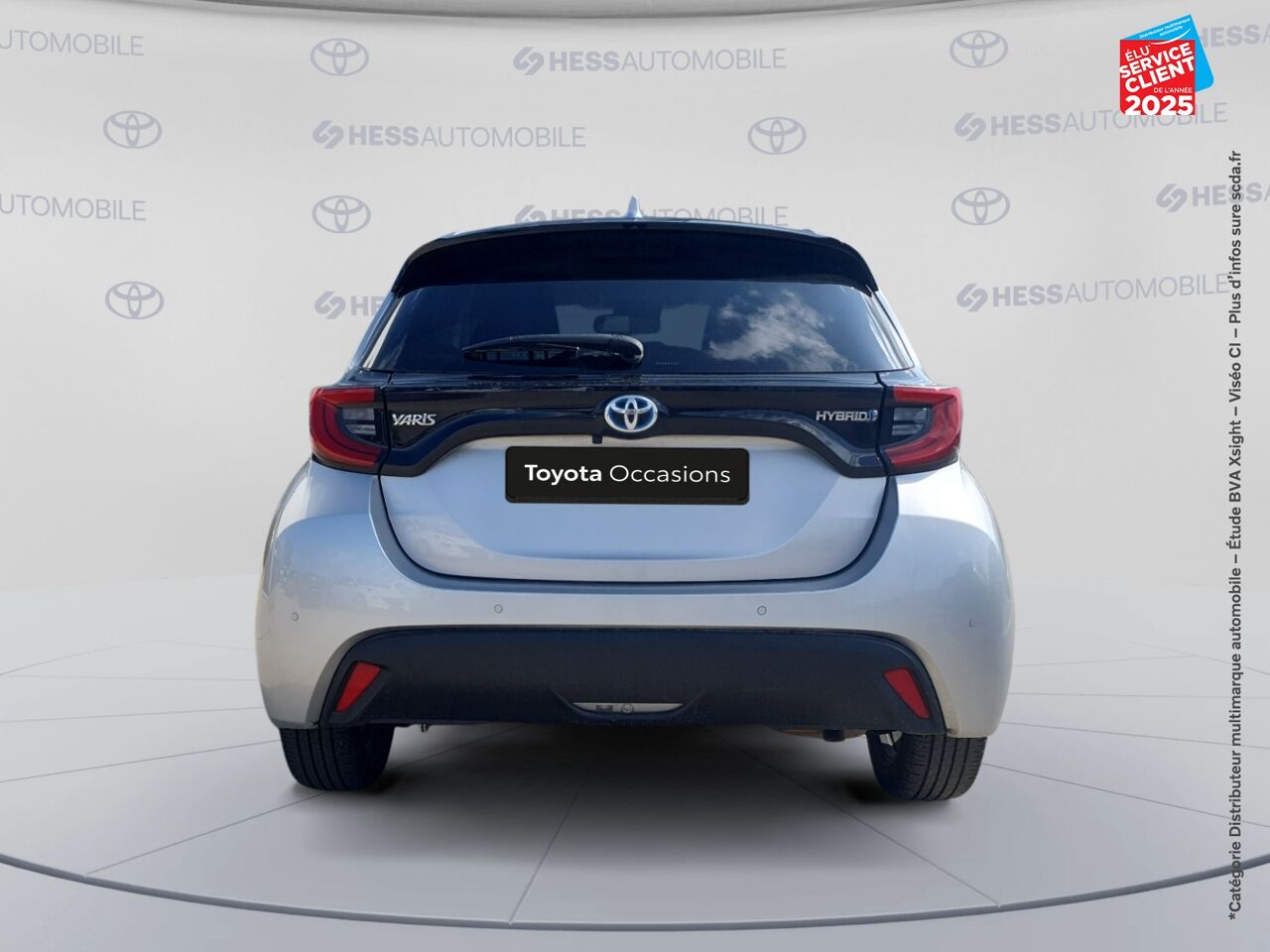 Véhicule d'occasion TOYOTA YARIS 116H DESIGN 5P MY21 chez Toyota Forbach