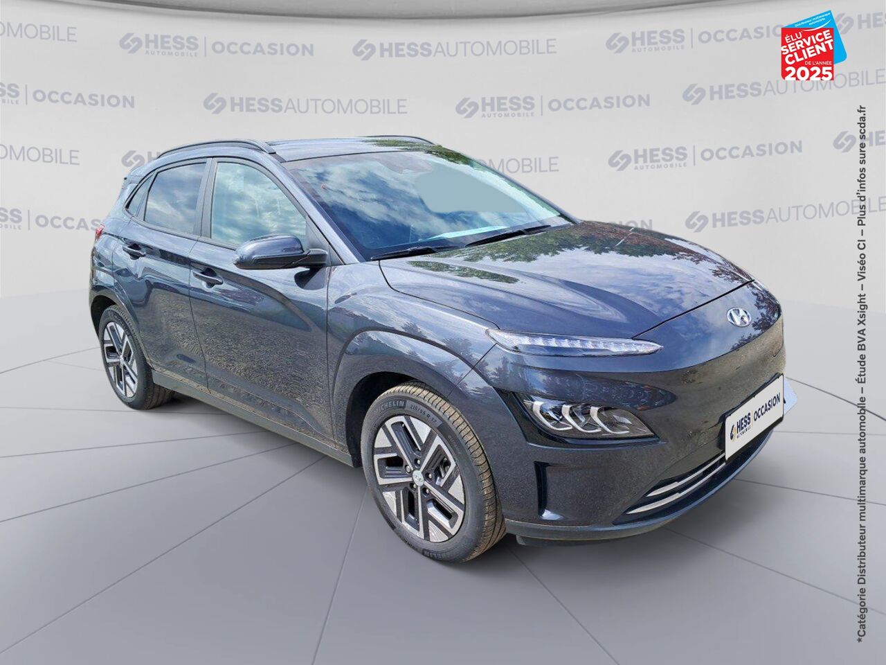 Véhicule d'occasion HYUNDAI KONA ELECTRIC 39KWH - 136CH CREATIVE chez Renault Sélestat