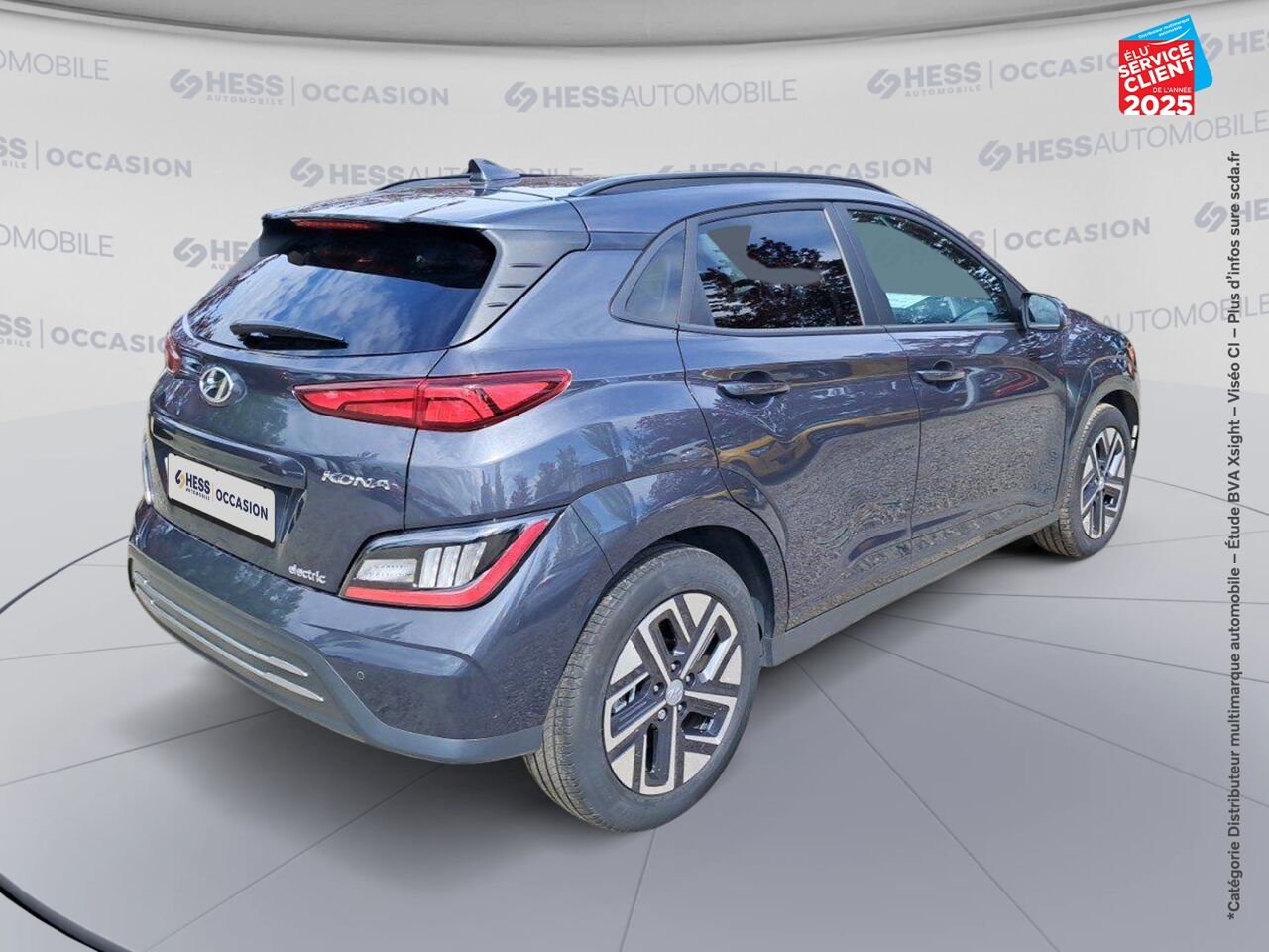 Véhicule d'occasion HYUNDAI KONA ELECTRIC 39KWH - 136CH CREATIVE chez Renault Sélestat
