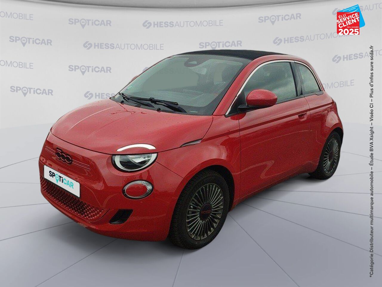 Véhicule d'occasion FIAT 500C E 95CH RED chez Hyundai Chalons
