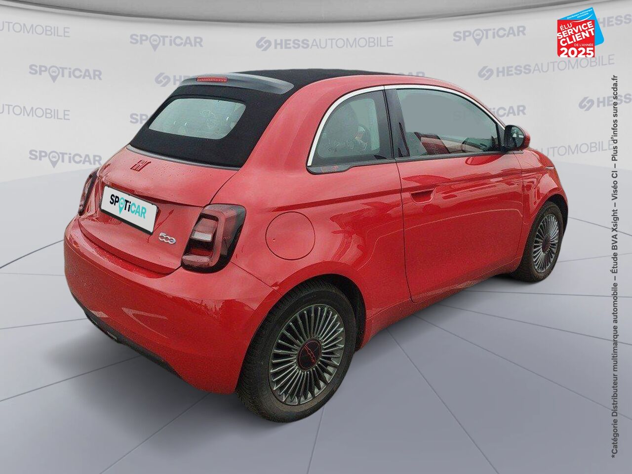 Véhicule d'occasion FIAT 500C E 95CH RED chez Hyundai Chalons