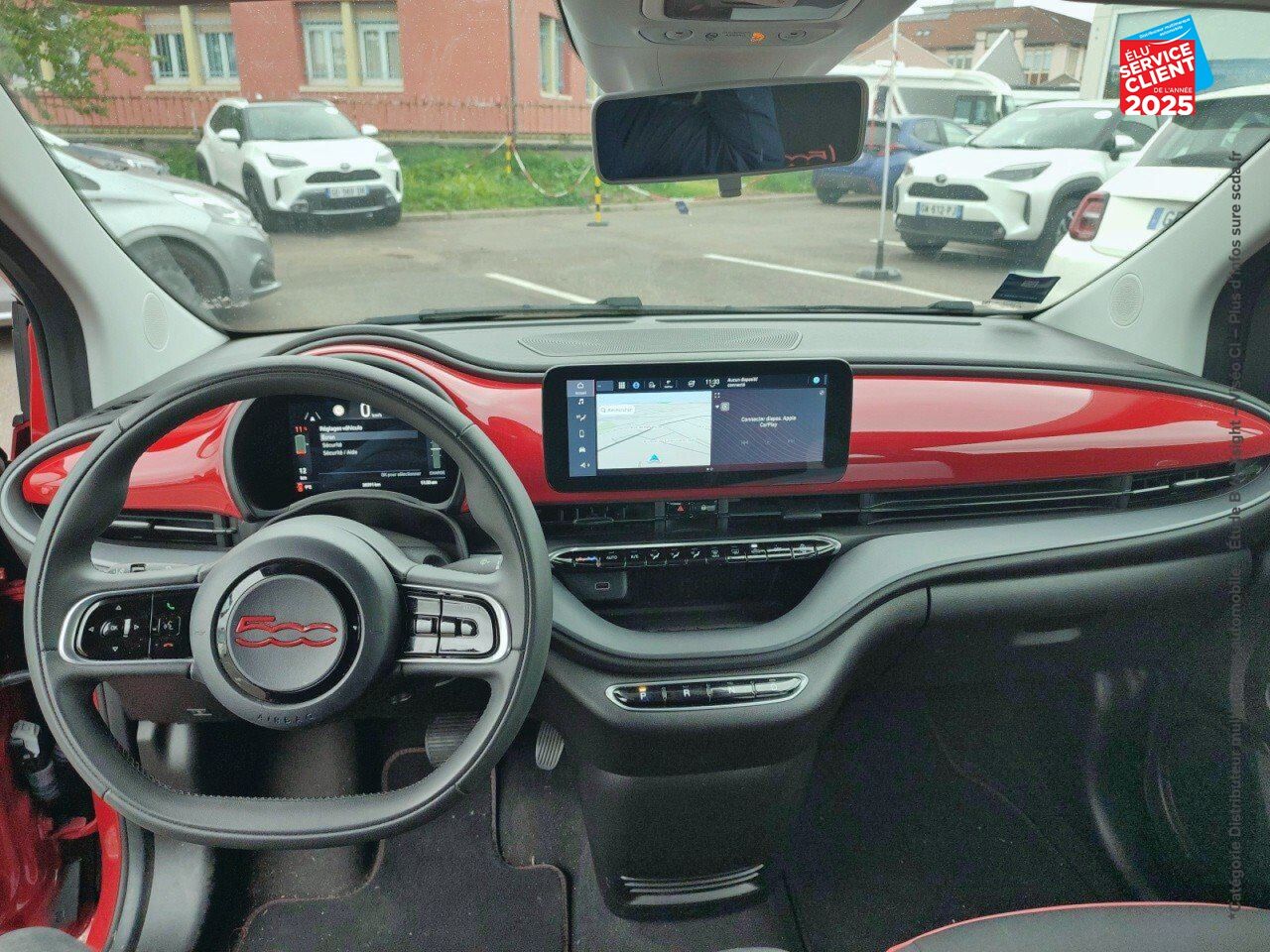 Véhicule d'occasion FIAT 500C E 95CH RED chez Hyundai Chalons