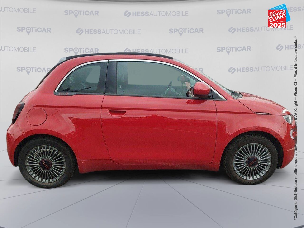 Véhicule d'occasion FIAT 500C E 95CH RED chez Hyundai Chalons