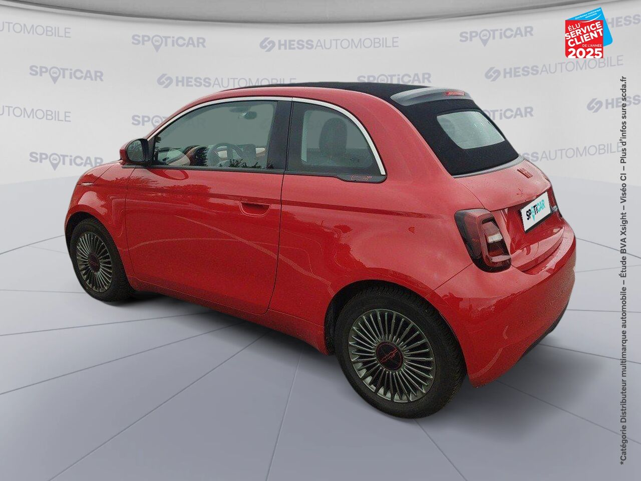 Véhicule d'occasion FIAT 500C E 95CH RED chez Hyundai Chalons